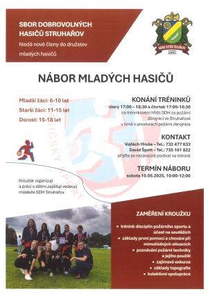 Nábor mladých hasičů