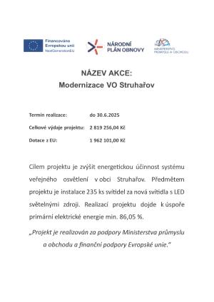 Modernizace VO